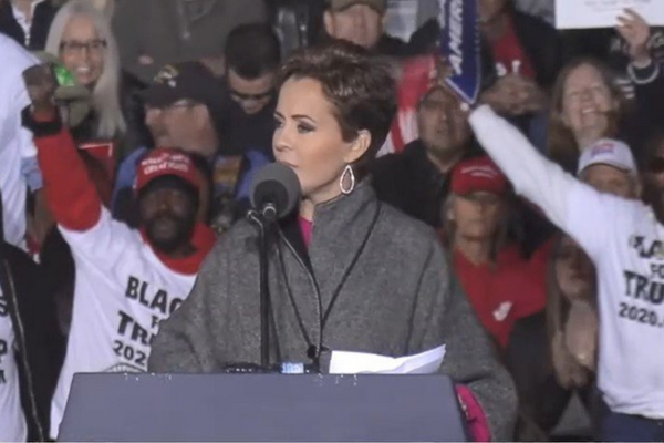 BREAKING: Trump Rally Explodes – Candidate Kari Lake Pledges Gives Best News Yet